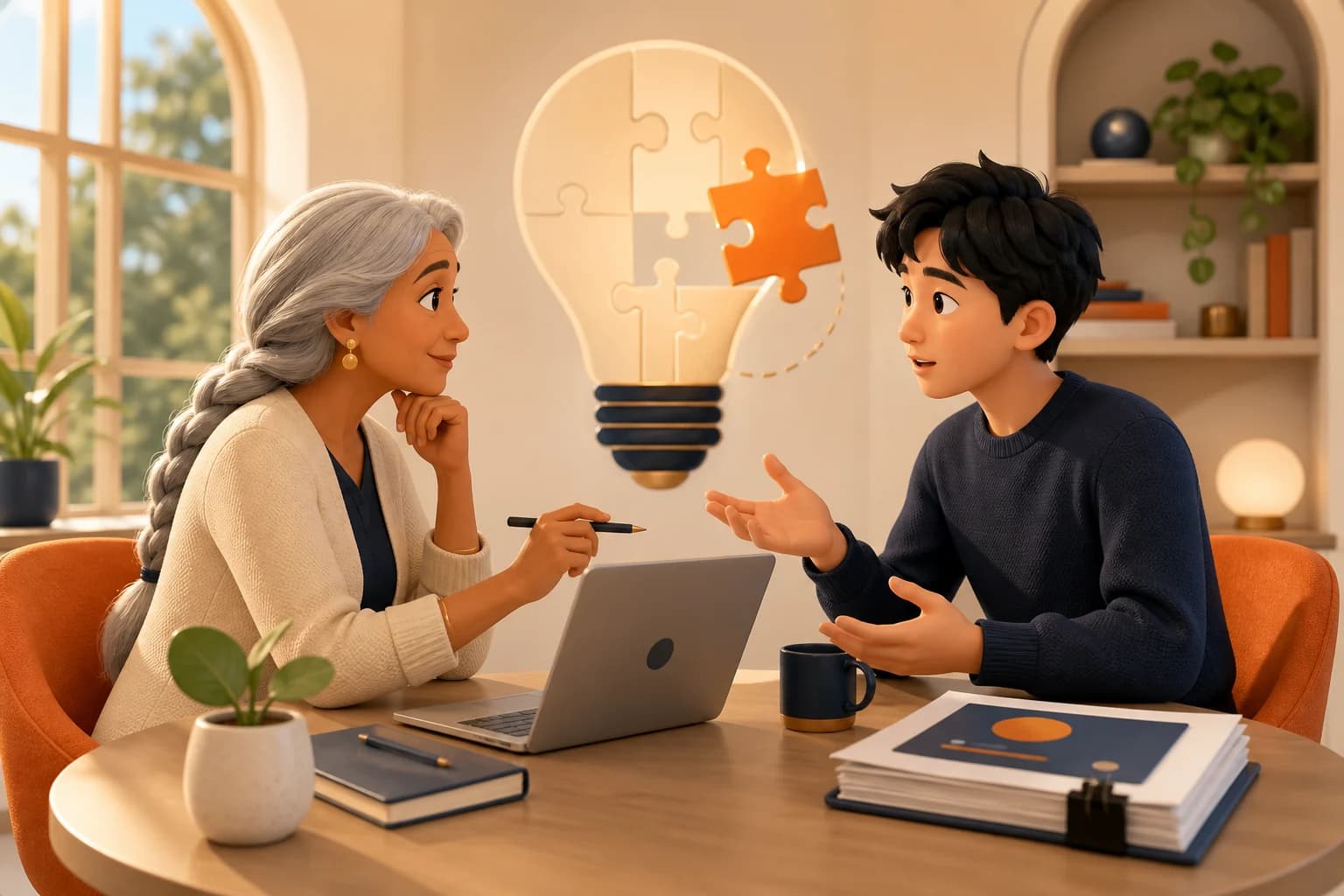 A twenty minute conversation about a submission, changing one requirement and asking what that changes. Understanding survives the follow-up questions and its absence does not.
