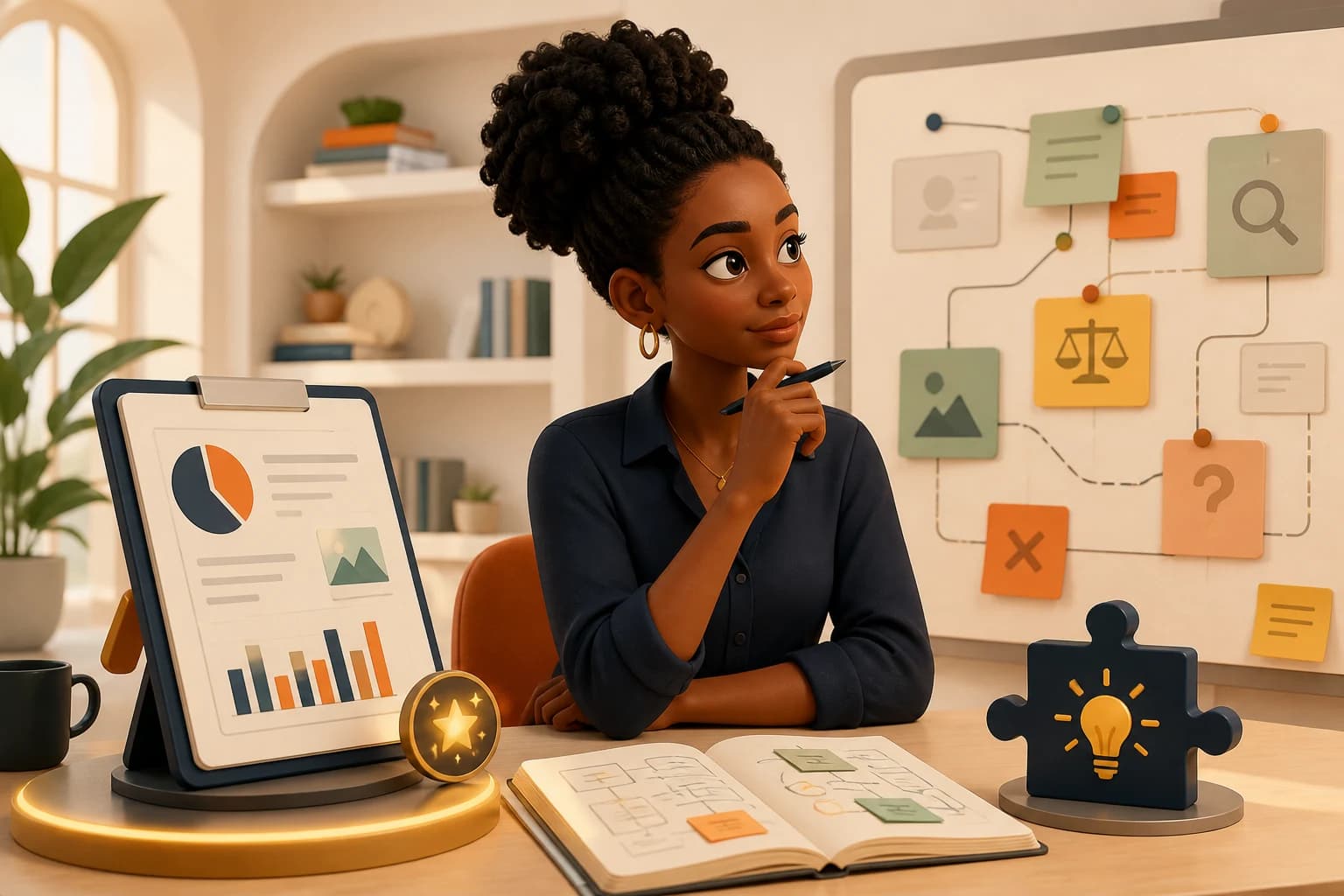 Assessing the reasoning rather than the artefact: what was considered and rejected, what would change the conclusion, where the argument is weakest. The discarded options are where understanding shows.