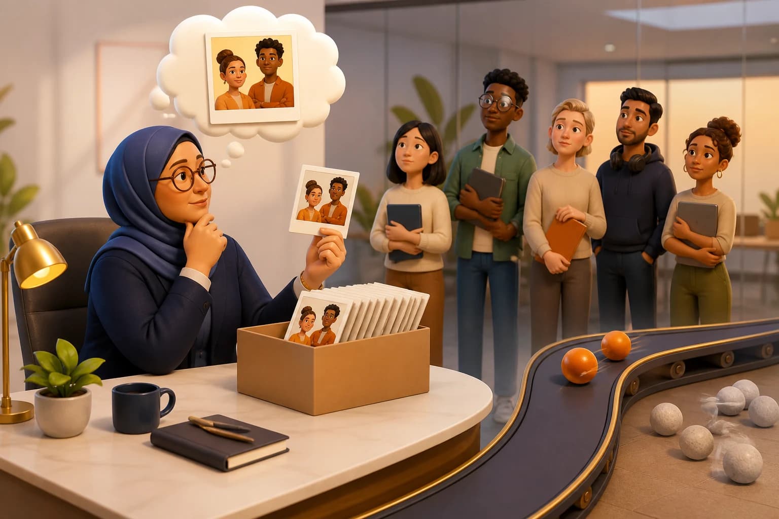 A manager whose mental model of the team froze at hiring, so the difficult work keeps going to the same two people while the rest stop being considered. It reads as trust and is really a shortage of information.