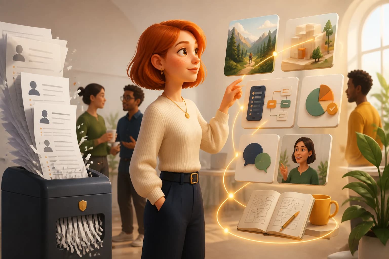 The evidence that is expensive to fake: something built that can be examined, a decision with its outcome attached, and a live conversation about an unfamiliar problem.